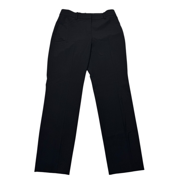 Theory Treeca 2 Good Wool Crop Suit Pants in Black - Picture 2 of 13
